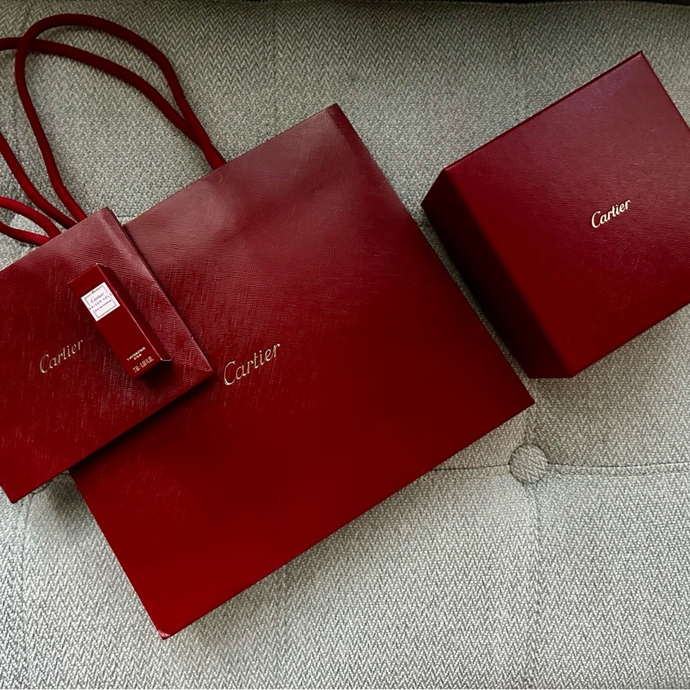 Cartier Gift Bag & Box